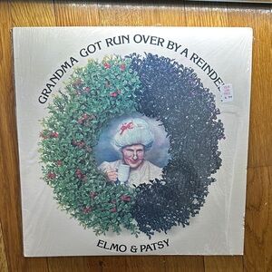 ELMO & PATSY-GRANDMA GOT RAN OVER BY A REINDEER VINYL LP/PE-39931/OOP/NEW SEALED